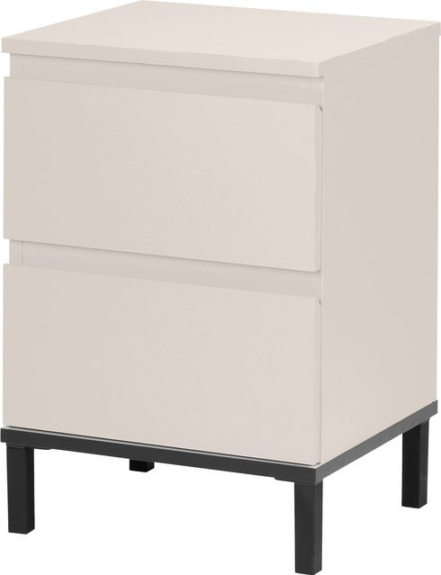 LIVARNO Nachttisch in Grau mit elegantem Design für dein Schlafzimmer - Bild 1