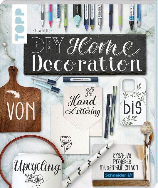 DIY Home Decoration - von Handlettering bis Upcycling von frechverlag GmbH, Mehrfarbig - Bild 1