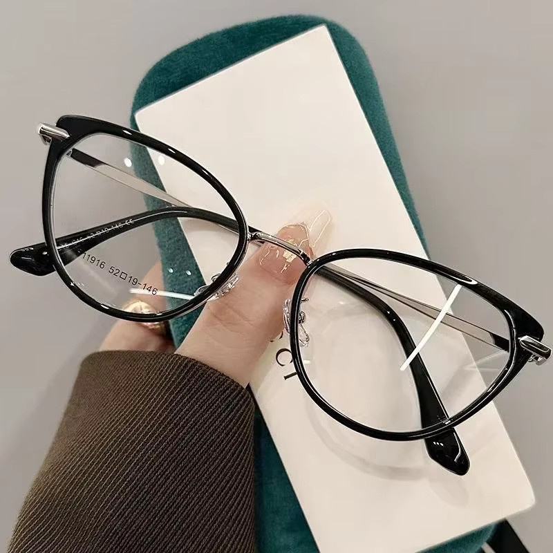 ERIKOLE Cat-Eye Sonnenbrille, Vollrand, schwarz, Damen, photochrom - Bild 3