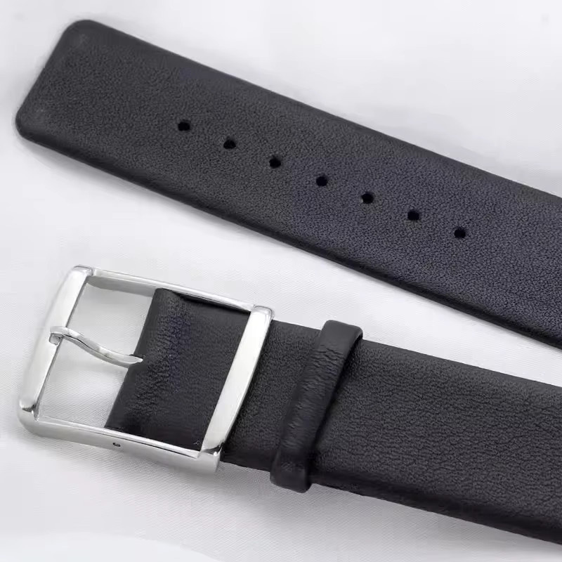 Calvin Klein Uhrenarmband, Leder, Schwarz, Herren, 22 mm - Bild 2