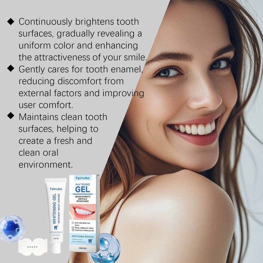 FEIMUKO Zahnaufhellungs-Serum-Gel-Set, Unisex - Bild 2