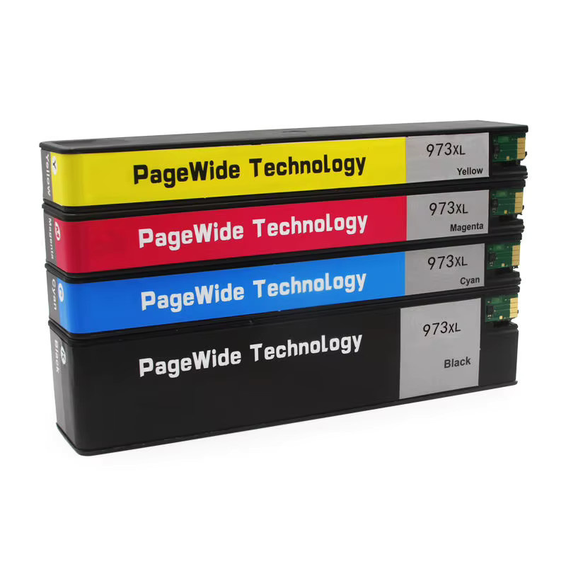 HP Tintenpatrone Gelb kompatibel mit HP 973 973X 973XL Pigmenttinte für Drucker 352dw 377dw 452dn 452dw 477dn 477dw 552dw - Bild 2