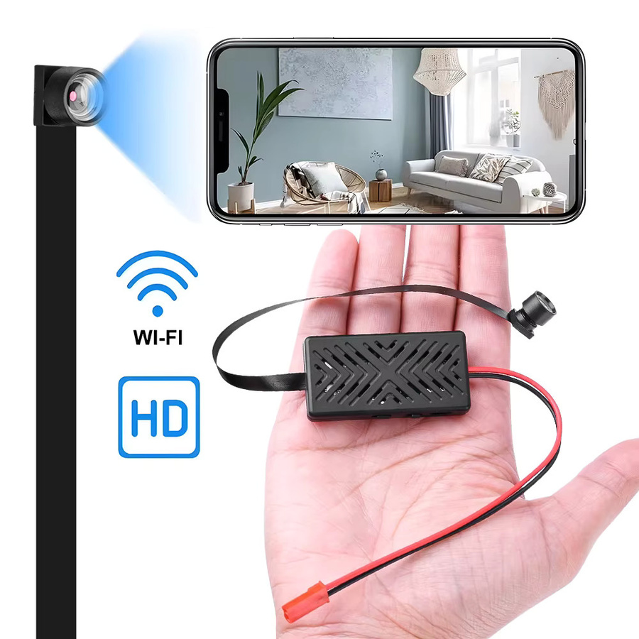 CUGUU WiFi Mini Kamera HD 1080P Video Recorder mit Bewegungserkennung und Fernbedienung in Schwarz - Bild 3