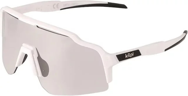 Kilpi Solis Sonnenbrille, Vollrand, Wrap, Kunststoff, weiß, Unisex - Bild 1