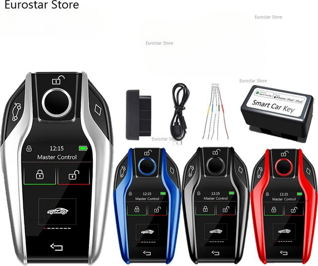 NUOYING CF618 Universal Modifizierte Smart LCD Fernbedienung für BMW Benz Audi Kia Ford Jaguar Land Rover Porsche Lexus Hyundai Nissan VW - Bild 1