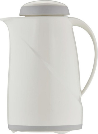 Helios Isolierkanne Wave in Weiß, 0,6 l