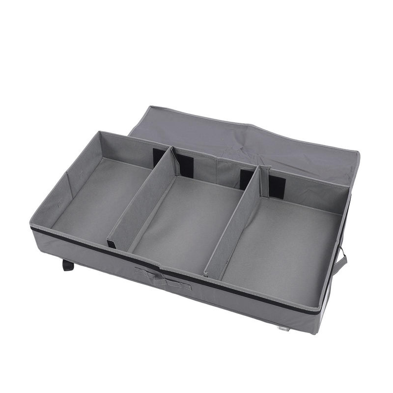 Aimo Rollende Unterbett-Aufbewahrungsbox aus Metall in Grau - Bild 2