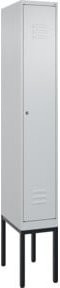 C+P Spind Classic PLUS Garderobenschrank mit 1 Abteil und Zylinderschloss, Stahlkonstruktion, H x B x T: 212 x 30 x 50 cm - Bild 1