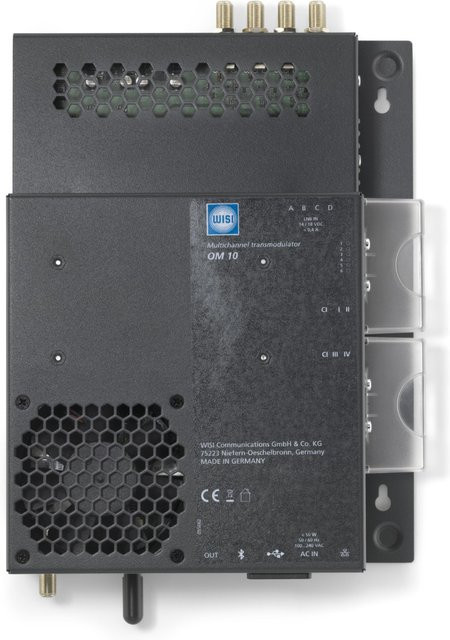 WISI OM 10 0646 DVB-S/S2 COFDM Transmodulator in Schwarz - Bild 1
