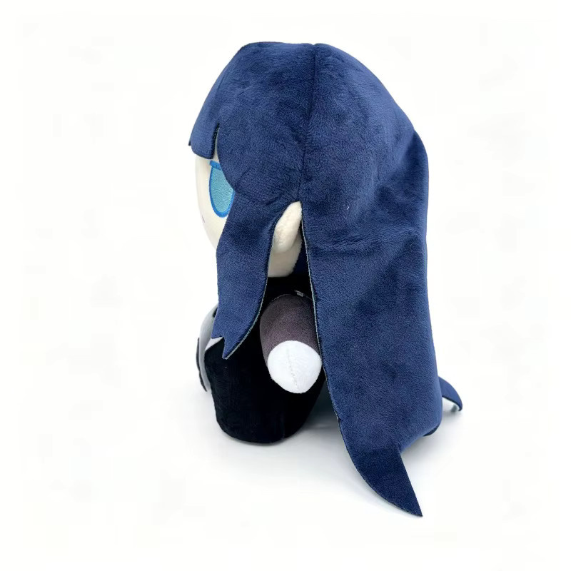 Ado Hibana Plüschpuppe, Chibi, Dunkelblaue Haare, Blau, Plüsch / Textil - Bild 4