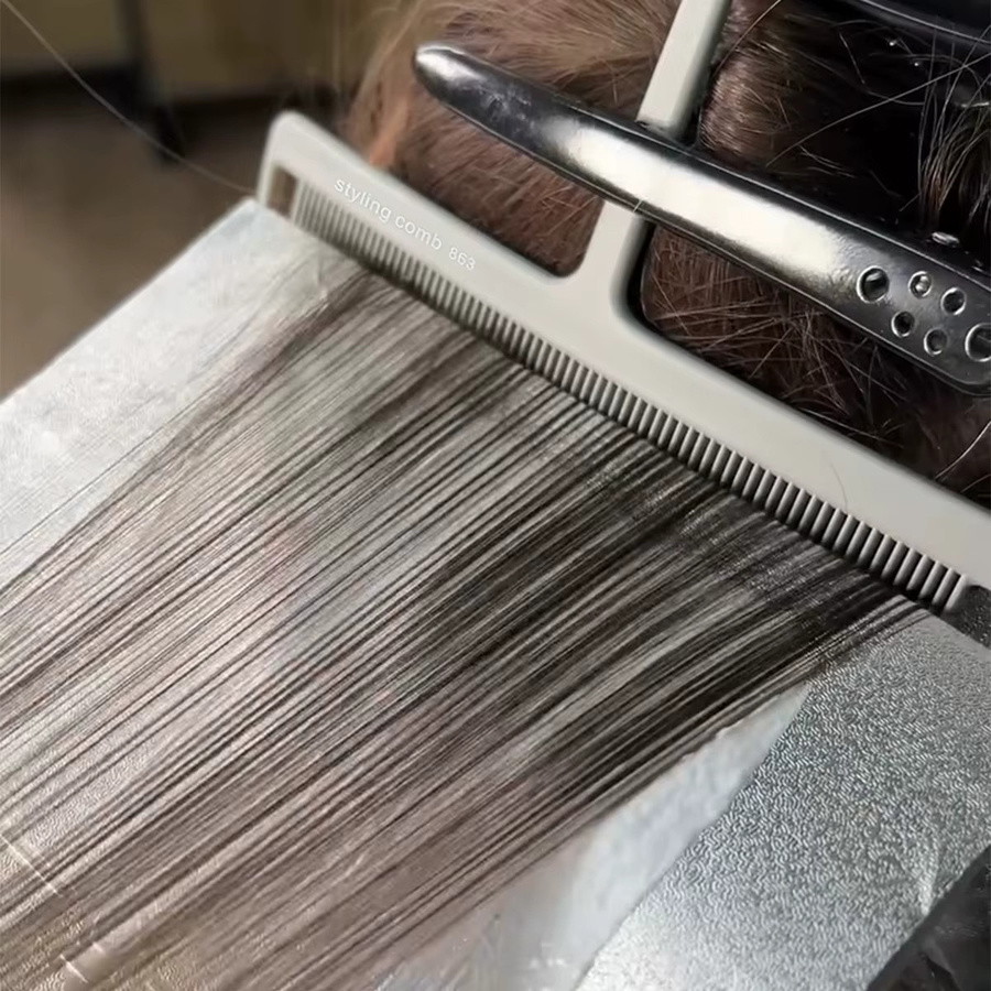 WANGDA PROFESSIONAL Färbekamm, Unisex - Bild 4