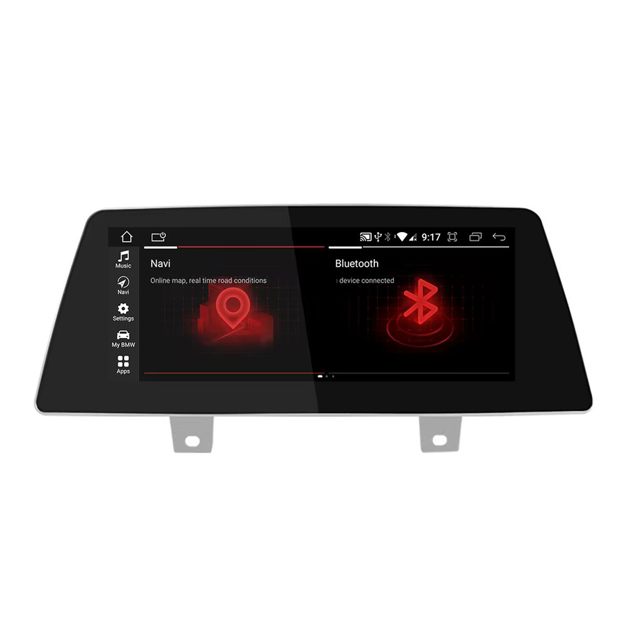 FAZY Auto-Multimedia-Bildschirm mit Linux für BMW X1 F48 und X2 F39 (2016-2022), 10,25 Zoll bis 12,3 Zoll, 1920x720 Auflösung, Android Auto und Wireless CarPlay, Schwarz - Bild 4