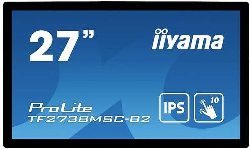 Iiyama ProLite TF2738MSC-B2 LED-Monitor mit Touchscreen, 27 Zoll, Full HD, Schwarz - Bild 1