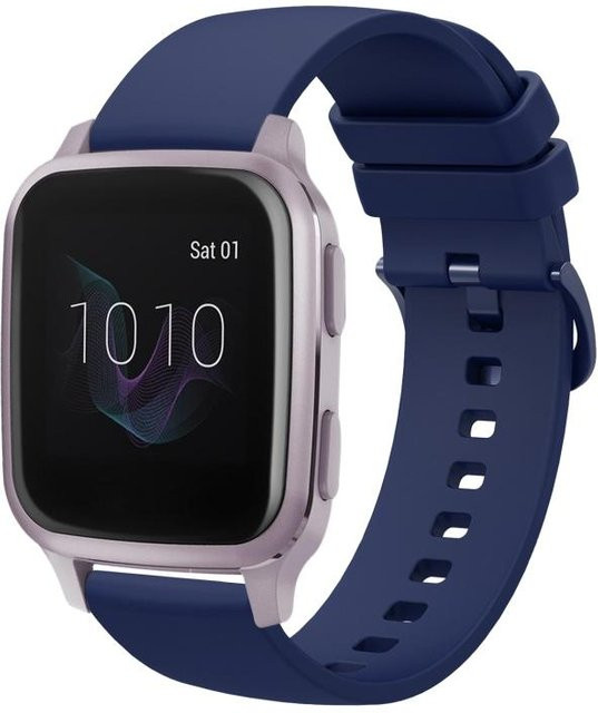 Uhrenarmband Garmin Venu SQ, Silikon, 20 mm, Blau, Unisex - Bild 1