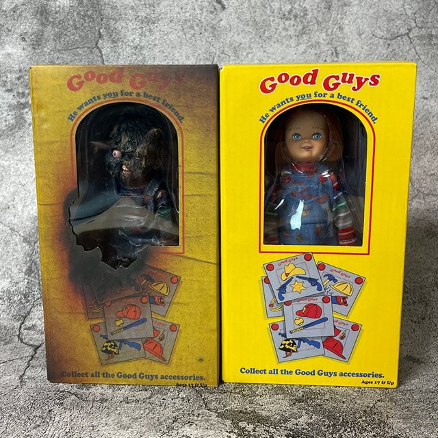 Bandai Chucky Articulated Limited Edition Burnt Cloth Version Doll, ab 14 Jahren - Bild 1