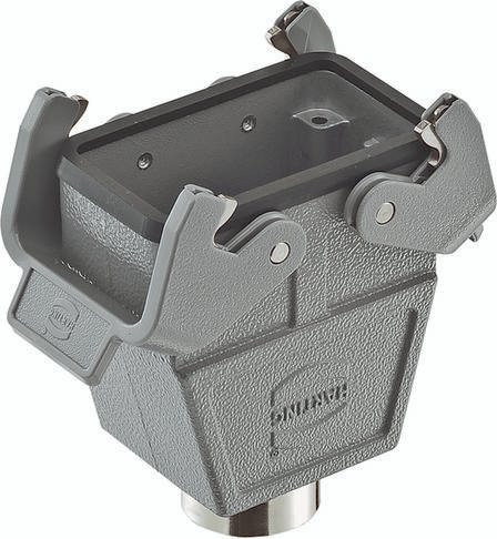 HARTING Kupplungsgehäuse 09 30 010 0732 09300100732 aus Kunststoff in Grau - Bild 1