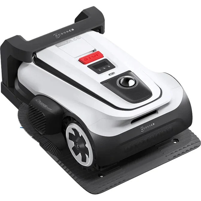 ECOVACS GOAT A1600 LiDAR PRO Mähroboter mit TruEdge-Trimmer und Doppelklingensystem in Weiß-Schwarz - Bild 3