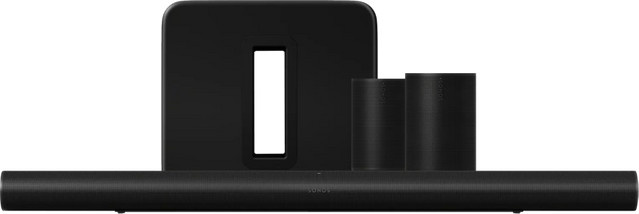 Sonos Home Cinema Set Arc Ultra und Era 100 SL in Schwarz - Bild 1