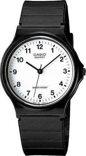 Casio Armbanduhr, Analoguhr, Kunststoff, Schwarz, Herren - Bild 1