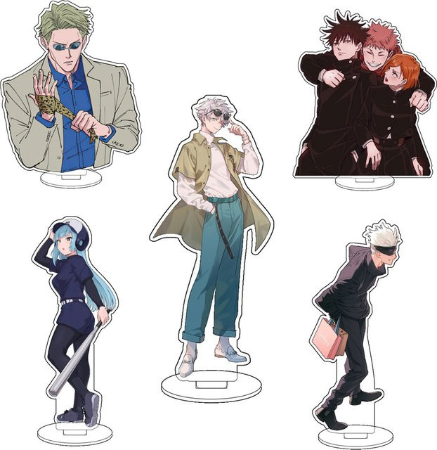 Bandai Jujutsu Kaisen Acryl-Figuren Ornamente, Einzelfigur, Kunststoff - Bild 1