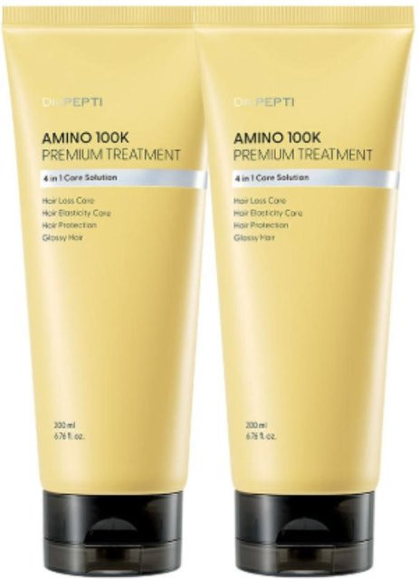 DR. Pepti Amino 100K Premium Treatment, 200 ml, mit Peptide, trockenes Haar - Bild 1