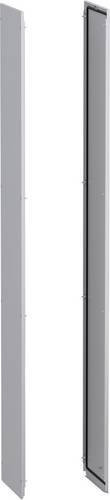 Schneider Electric NSY2SPN224 Seitenwände PanelSeT SFN für elektrische Gehäuse, Außenbefestigung, grau, 2er-Set, H: 220 cm, T: 40 cm - Bild 1