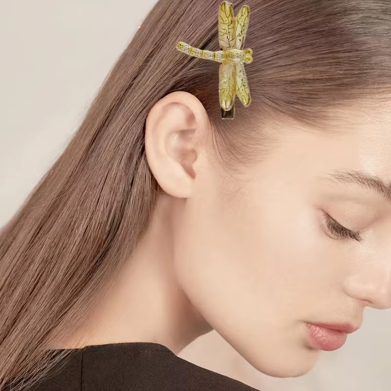 4er-Set Haarspangen Libellen, Damen - Bild 2