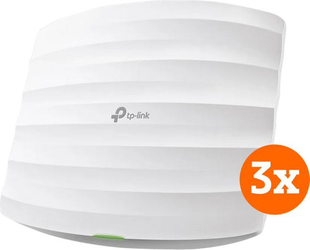 TP-Link Omada EAP245 Dual-Band WiFi 5 Access Point im 3er-Pack, Weiß - Bild 1