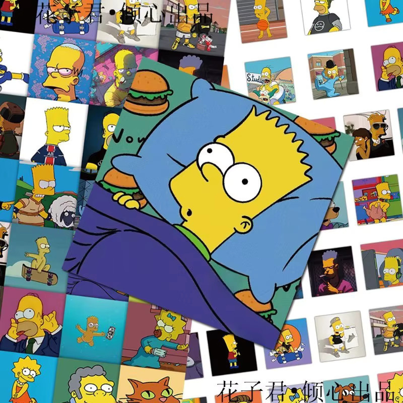 The Simpsons Aufkleber, 54-teiliges Set, Bunt / Mehrfarbig - Bild 2