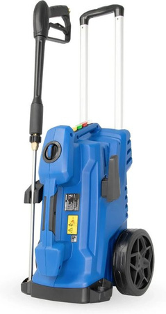 Hyundai Hochdruckreiniger HPW3100IE in Blau mit 3.100 W, vier schnell wechselbaren Düsenaufsätzen und verstellbarem Teleskopgriff