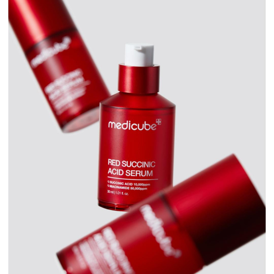 Medicube Red Bernsteinsäure Serum 2.0, 30 ml, für unreine Haut - Bild 3