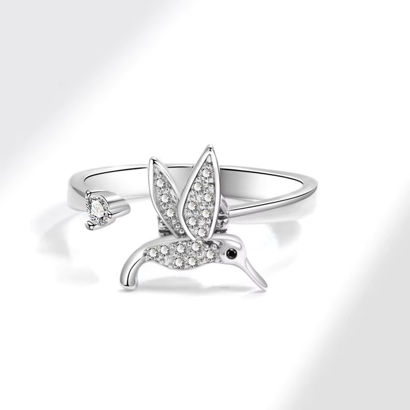 oly2u Ring, Kristall, Silber, Damen - Bild 2