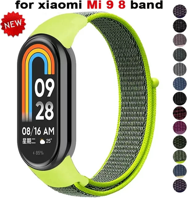 Xiaomi Smartwatch Armband, Nylon, Unisex, für Mi Band 9 8 NFC - Bild 1