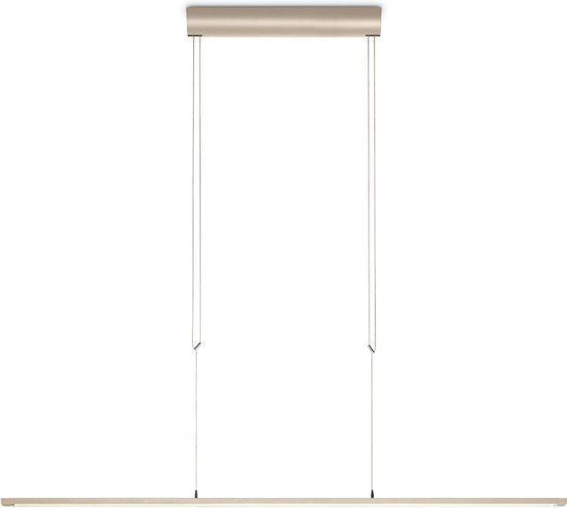 Oligo Lisgo Sky Straight LED-Pendelleuchte in Beige, dimmbar, warmweiß 2700K, Länge: 126,5 cm - Bild 1