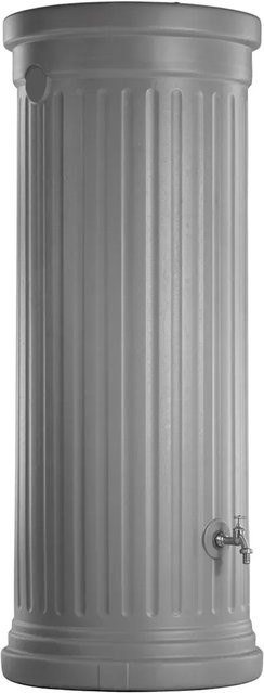 Garantia Regenwassertank Säulentank klassisch Steingrau 500 l Durchmesser: 73 cm - Bild 1