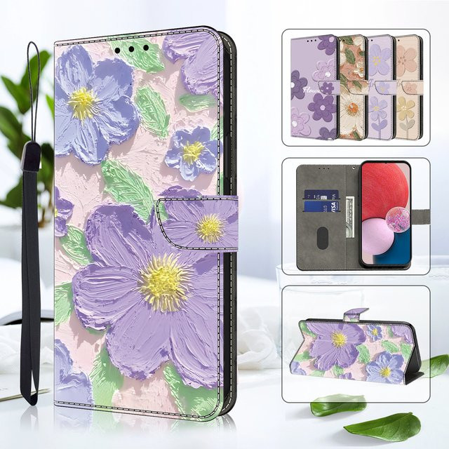 KEDBBAO 3D Magnetische Lederhülle als Brieftaschenhülle für Redmi Note 15 14 14S 13 12 11 10 9 9S Pro Plus 4G/5G in Multicolour - Bild 1