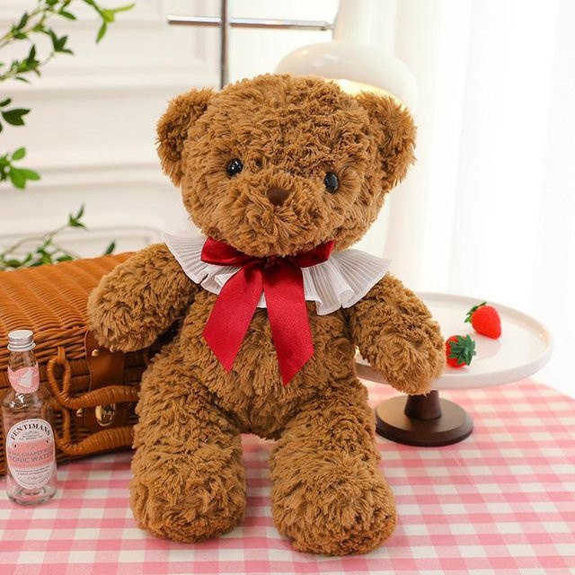 Monica Bär Plüschtier Teddybär, dunkelbraun - Bild 1