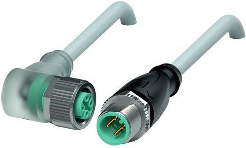 Pepperl+Fuchs 240780-0011 Sensor-Aktor-Steckverbinder konfektioniert, 4-polig, grau, Länge: 7,5 m - Bild 1