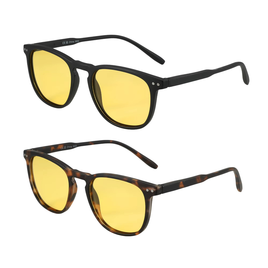 ZENOTTIC Sonnenbrille, Vollrand, square, black, Unisex, Kunststoff - Bild 2