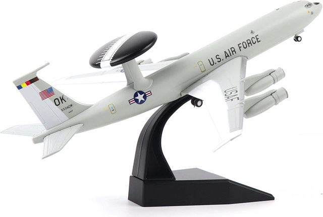 NUOTIE E-3 Sentry Flugzeugmodell, 1:200, Metallguss, mit Ständer - Bild 1