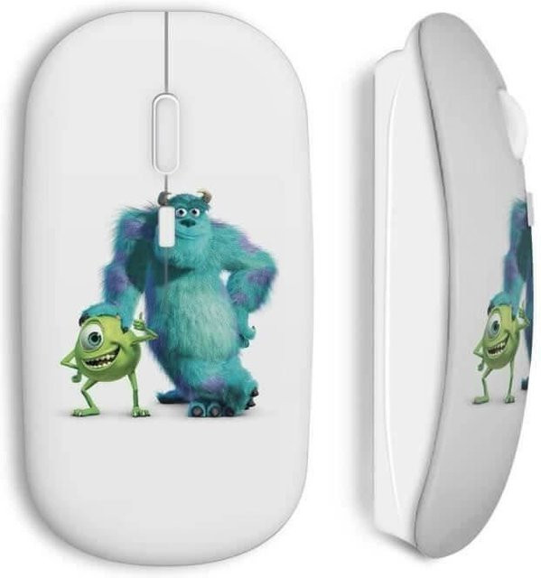 Drahtlose Wi-Fi Maus von Monster Company in Weiß - Bild 1