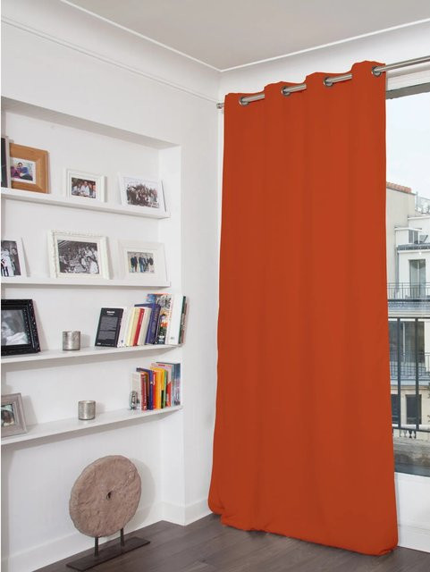 Moondream Verdunkelungsvorhang Terra aus Polyester mit Ösen, Höhe: 260 cm, Breite: 145 cm - Bild 1