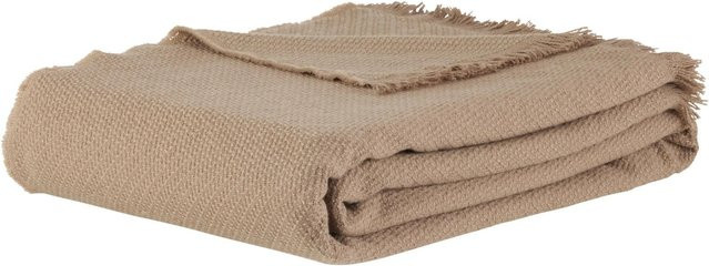 Mömax Kuscheldecke Leo in Braun und Beige, B/T: 130 x 170 cm - Bild 1