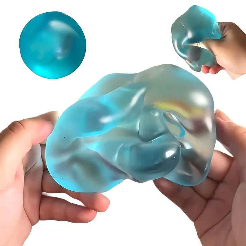 Yiran toy 1 Blaues Maltose Squishy Spielzeug Transparentes Anti-Stress Fidget Toy - Bild 3