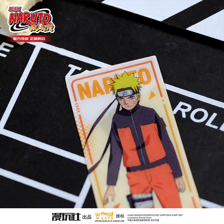XINGHEDONGMAN Naruto Shippuden der Film 4 Bonds Lesezeichen Multicolor aus Papier - Bild 2