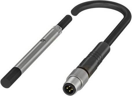 Balluff Induktiver Näherungsschalter BES 516-3048-G-E4-C-S26-00,3 BES00MH, nicht bündig, PNP, Schließer, Farbe: Silber, Material: Edelstahl, Durchmesser: 3 mm, Länge: 33 mm - Bild 1