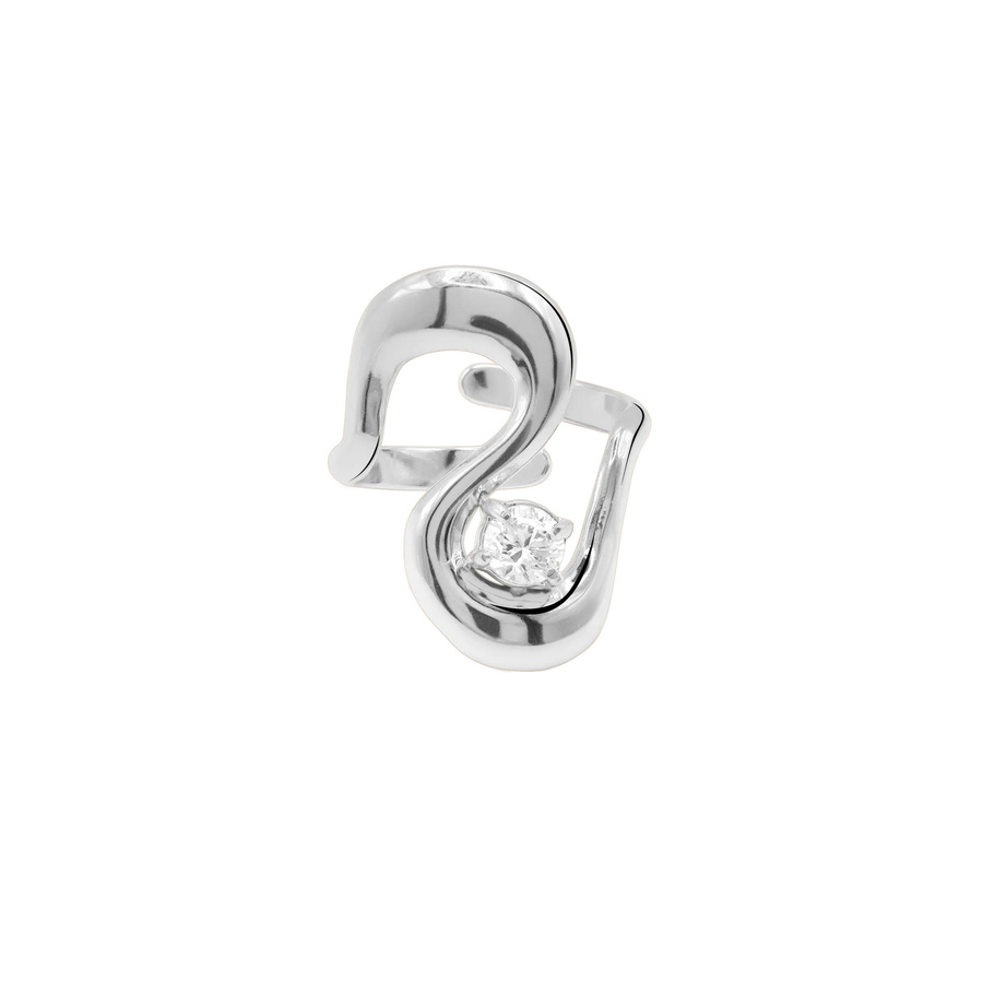 Heideman Ring Edelstahl, Silber, Kristall, Zirkonia, Damen - Bild 1