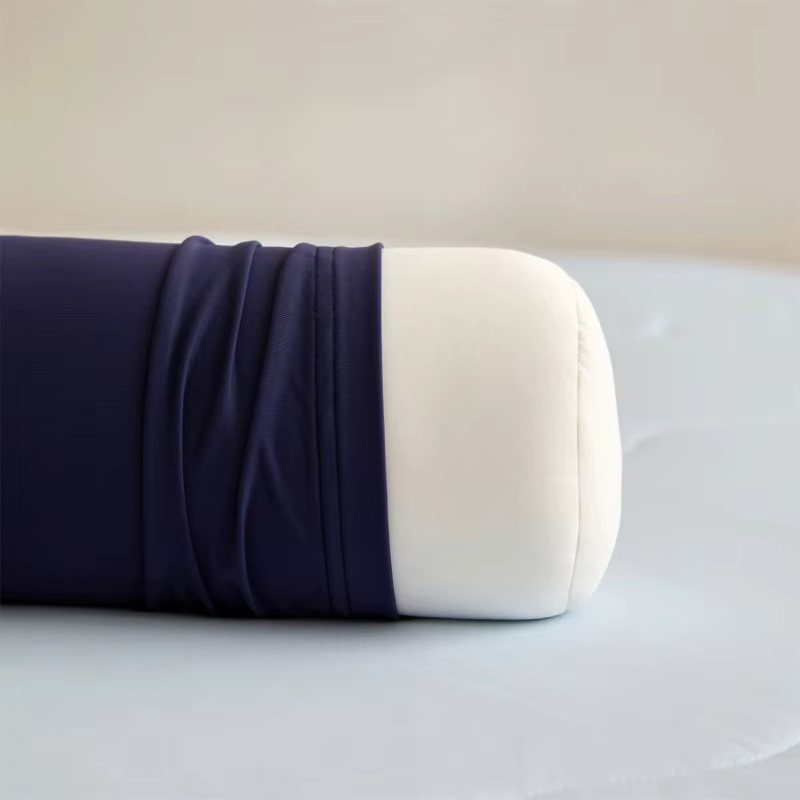 Kühlendes Körperkissen für Erwachsene von EGW in Blau, verstellbar mit abnehmbarem und waschbarem Bezug, B: 18 cm, L: 130 cm - Bild 5