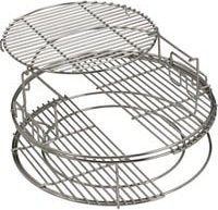 Big Green Egg EGGspander Kit XLarge Grillrost aus Edelstahl in Silber - Bild 1