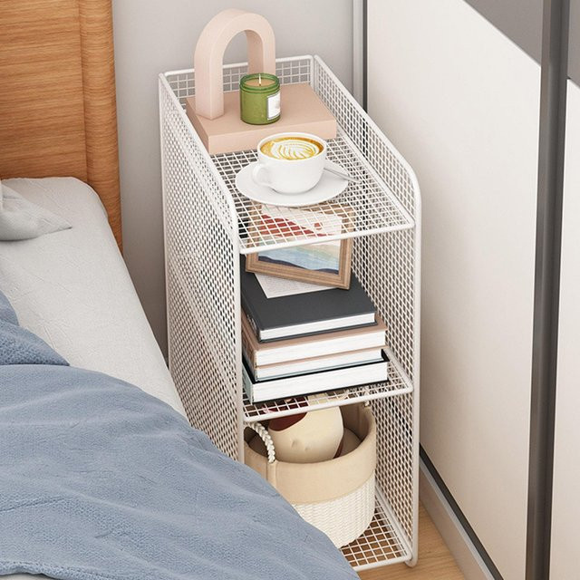 Aimo Schwerlastregal aus Metall in Weiß als modernes Lagerregal für Schlafzimmer und Badezimmer - Bild 1